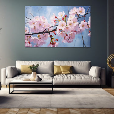 Japanese Cherry Blossoms Painting